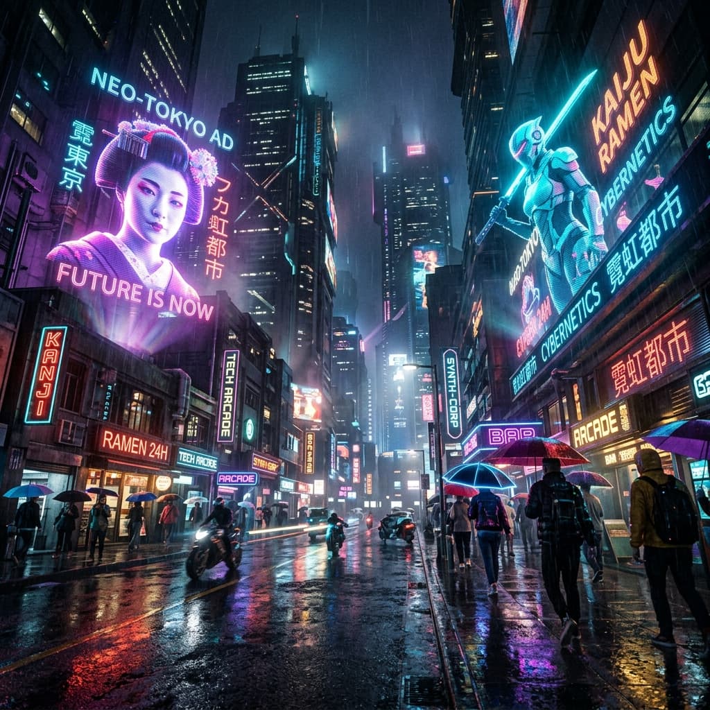 Cinematic AI-generated visual