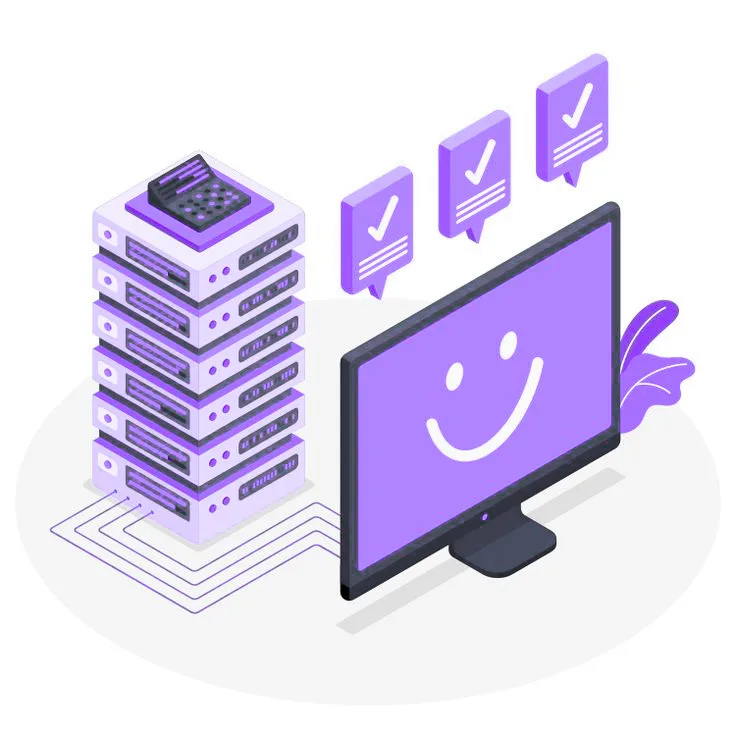 GPU server infrastructure illustration